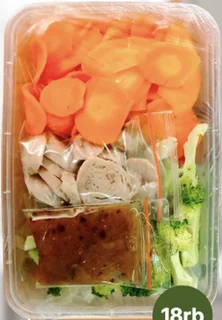 Paket Brokoli Wortel Bakso, 270 gr Racikin